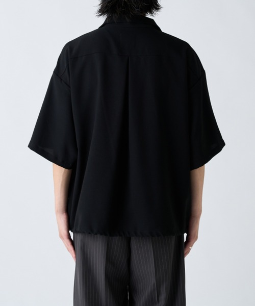 Lui's（ルイス） シャツ 半袖 ショートスリーブオーバーZIPシャツ