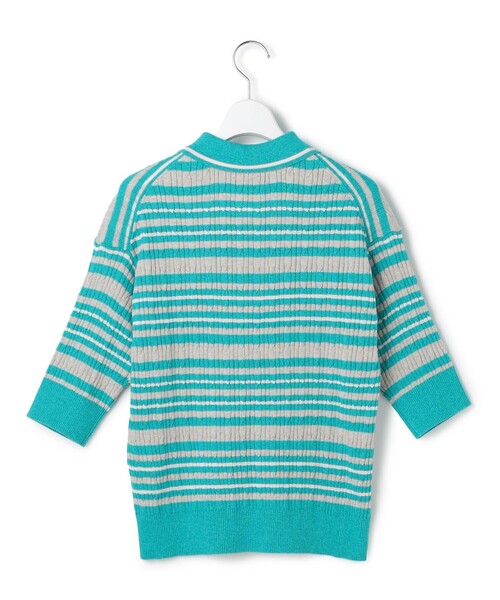J.PRESS YORK STREET ポロシャツ ポロ 「WOMEN」コットンボーダー