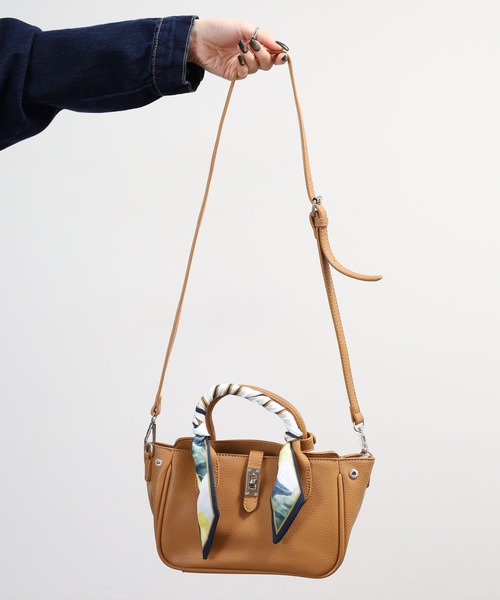 NY様専用 ジョリーフルール ミニスカーフ ボストンバッグ JoliFleur la