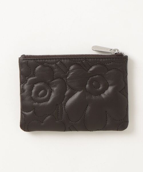 マリメッコ　レザー　財布 Imprint Fold Wallet Unikko | Maija Isola | Marimekko (マリメッコ