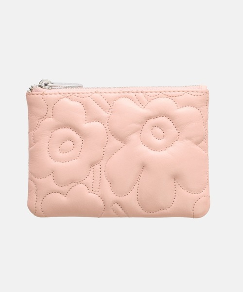 マリメッコ　レザー　財布 Imprint Fold Wallet Unikko | Maija Isola | Marimekko (マリメッコ