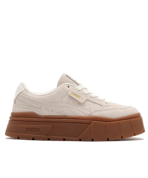 「PUMA」 ローカットスニーカー 24.0cm ブラック レディース_画像2