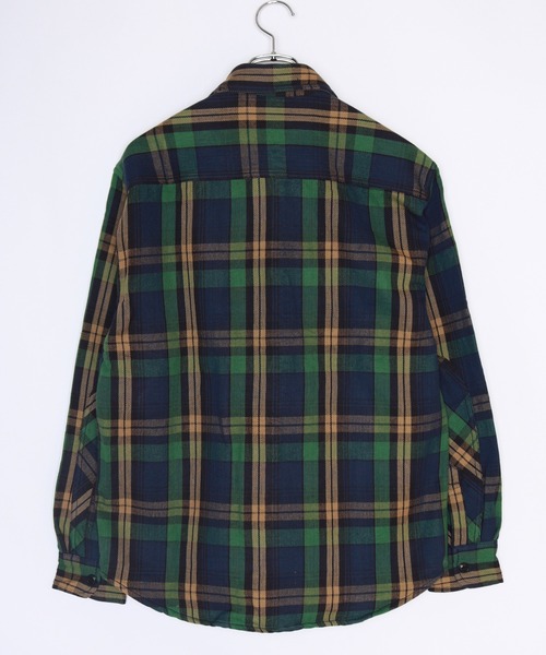 「WESTSEA」 「ALCARZA」長袖シャツ L サンドベージュ メンズ_画像9