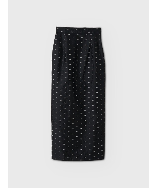 EIMY ISTOIRE ドットロングスカート　36サイズ EIMY ISTOIRE（エイミーイストワール） スカート CAMILLE DOT JACQUARD
