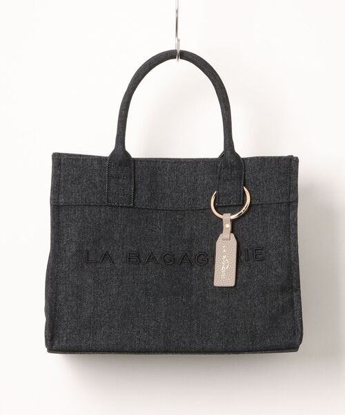 LA BAGAGERIE（ラバガジェリー） トートバッグ 小さめ チャーム付き