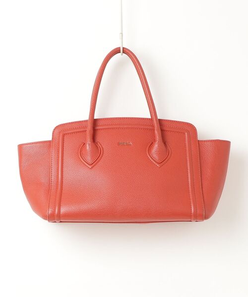 FURLA（フルラ） ワンポイントトートバッグ - オレンジ レディース 