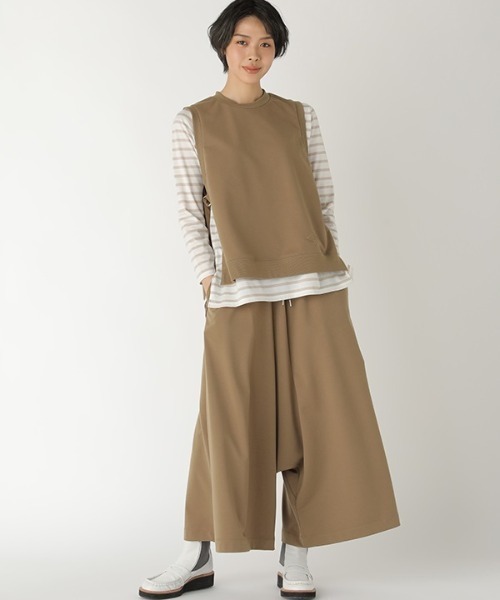 「ZUCCa」 半袖カットソー M size ベージュ レディース_画像2