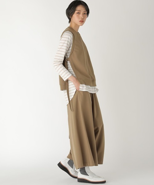 「ZUCCa」 半袖カットソー M size ベージュ レディース_画像3