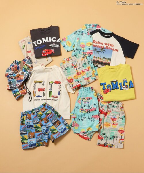 BREEZE（ブリーズ） ハーフパンツ パンツ TOMICA×BREEZE アロハパンツ