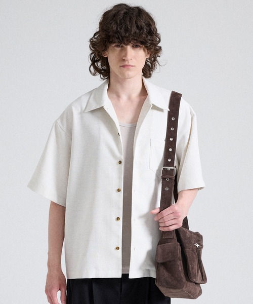 Parts Lab. ショルダーバッグ 「Parts Lab.」Cow Suede Flap Shoulder