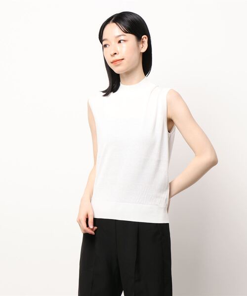 「allureville」 ノースリーブニット 2 ブラウン レディース_画像5