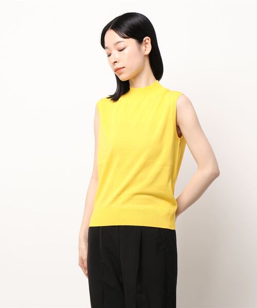 「allureville」 ノースリーブニット 2 ブラウン レディース_画像6