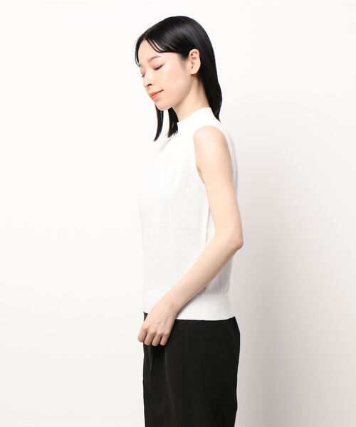 「allureville」 ノースリーブニット 2 ブラウン レディース_画像8