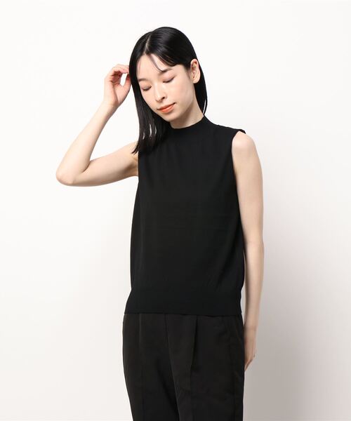 「allureville」 ノースリーブニット 2 ブラウン レディース_画像9