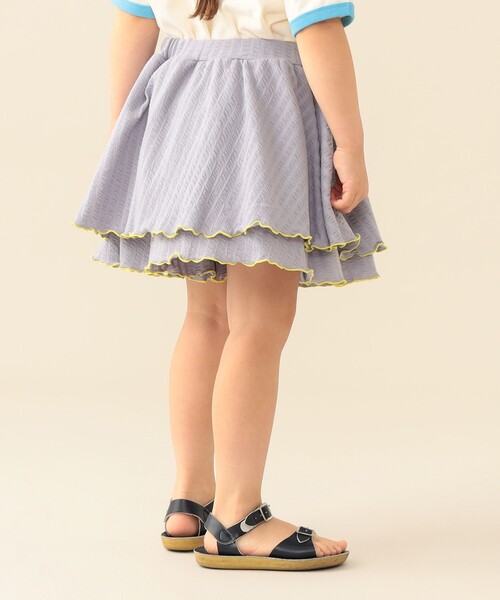 「BEAMS mini」 「KIDS」キュロット 130 ミント キッズ_画像5