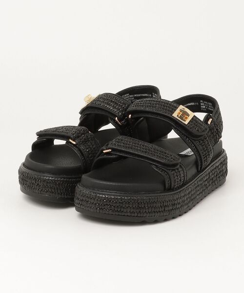STEVE MADDEN（スティーブ・マデン） サンダル ダブルベルトラフィア