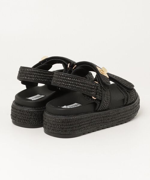 ダブルベルトラフィアサンダル/STEVE MADDEN BIGMONA-US STEVE MADDEN（スティーブ・マデン） サンダル ダブルベルトラフィア