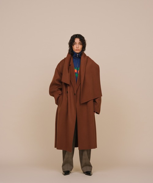 ADAM ET ROPE'（アダムエロペ） トレンチコート M チャコールグレー