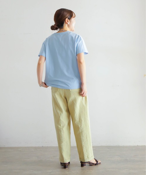 「NOMBRE IMPAIR」 半袖Tシャツ FREE ホワイト レディース_画像5