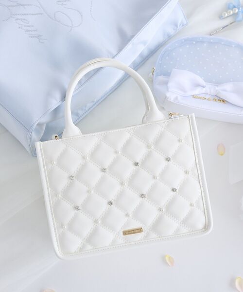 Maison de FLEUR（メゾンドフルール） ショルダーバッグ バッグ パール