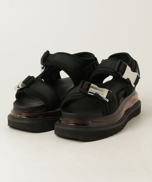 美品HARE エアソール スポーツサンダル ブラック 厚底 メンズ Mサイズ HARE（ハレ） サンダル M ブラック メンズ : ZOZOTOWN Yahoo!店 - 通販
