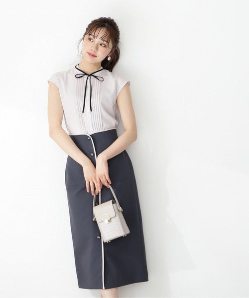 「PROPORTION BODY DRESSING」 タイトスカート SMALL ライトグリーン レディース_画像2