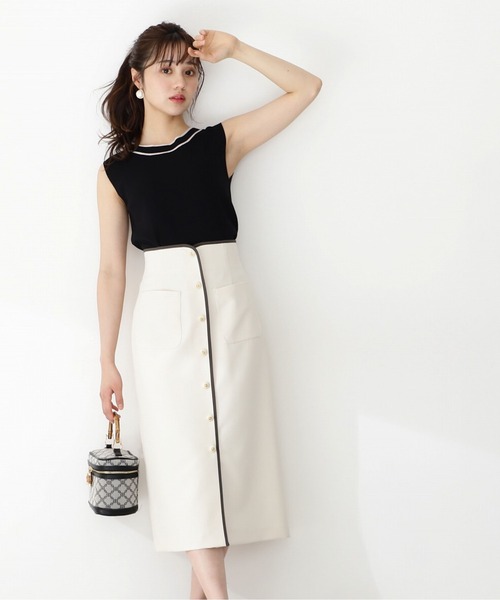 「PROPORTION BODY DRESSING」 タイトスカート SMALL ライトグリーン レディース_画像5