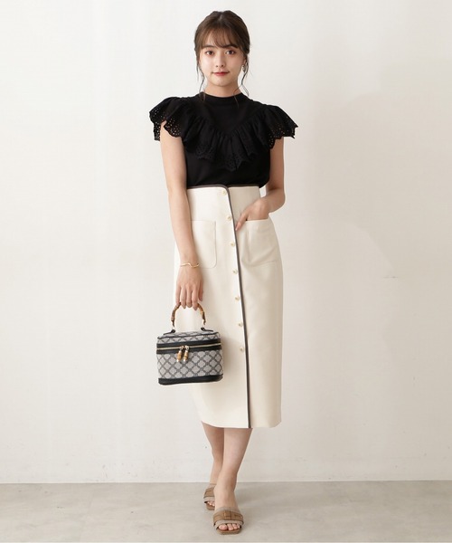 「PROPORTION BODY DRESSING」 タイトスカート SMALL ライトグリーン レディース_画像6