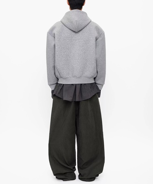 「MASONPRINCE」 ジップアップパーカー L ブラック メンズ_画像7