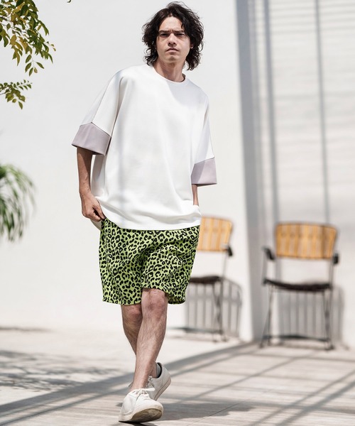 「CAMBIO」 ハーフパンツ L グレー メンズ_画像4
