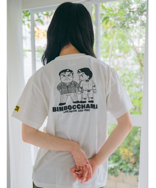 tシャツ おぼっちゃまくん 田園調布学園（ぽっくんバニラホワイト