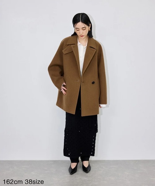 ADAM ET ROPE'（アダムエロペ） ステンカラーコート コート 「定番