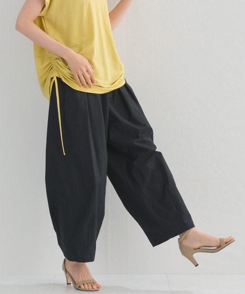 「OMNES」 パンツ MEDIUM ブラック レディース_画像3