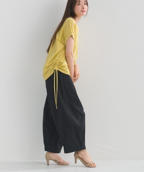 「OMNES」 パンツ MEDIUM ブラック レディース_画像4