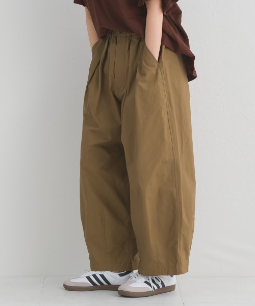 「OMNES」 パンツ MEDIUM ブラック レディース_画像8