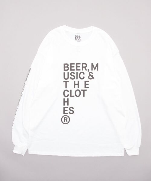 「DIET BUTCHER」 長袖Tシャツ SMALL ホワイト メンズ_画像5