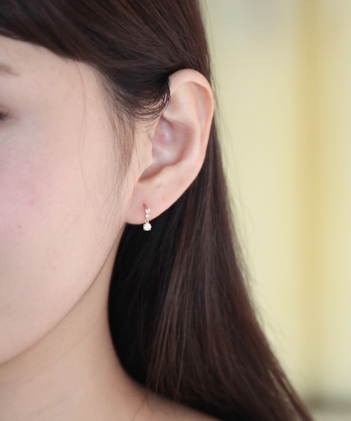 CANAL 4℃（カナルヨンドシー） ピアス K10ピンクゴールドピアス