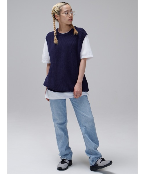 GAP クルーネックトレーナー ホワイト　M セール】GAP SPORTロゴ クルーネックスウェット・トレーナー