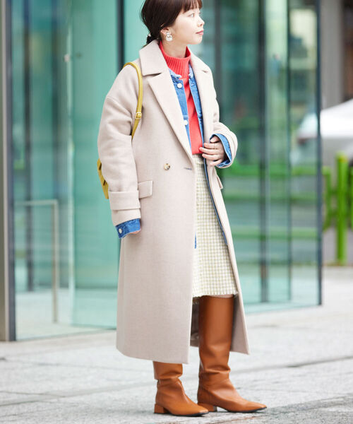 になる コート Paypayモール店 通販 Paypayモール チェスターコート Bellandiダブルチェスターコート