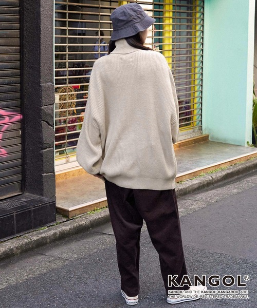 カンゴール（KANGOL）レディース/メンズ/ユニセックス 長袖ニット ベージュ系 　ベスト重ね 2ピース （サイズ/SM）*ro1029 楽天市場】【11日までクーポンで30%OFF】 KANGOL カンゴール