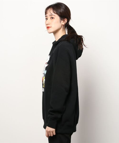 BT21 パーカー ビーティーイシビル プルパーカー レディース