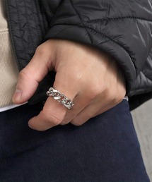 シンプルリング⑦ SBG by 7JEWELRY 指輪 リング シンプル喜平リング メンズ