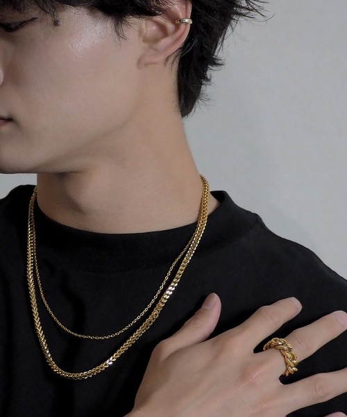 SBG by 7JEWELRY アレルギー対応 指輪 リング SBG シンプル喜平リング