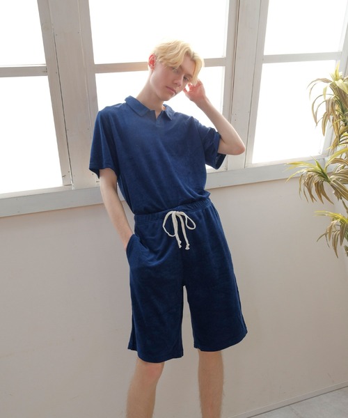 FRUIT OF THE LOOM（フルーツオブザルーム） パジャマ 襟ありパイル