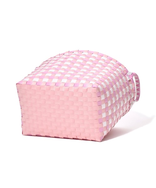 Francfranc（フランフラン） 収納 カラーバンド バスケット ピンク