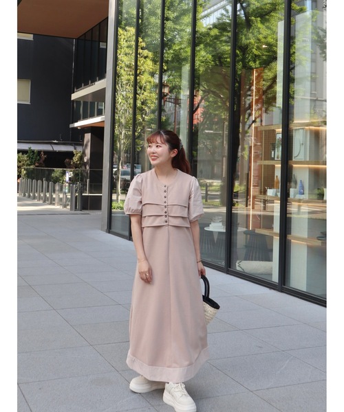jumelle ワンピース 「爆売れ」ハニカムメッシュワンピース