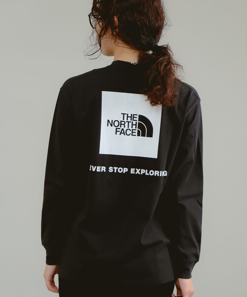 tシャツ THE NORTH FACE / ロングスリーブ バックロゴ Tシャツ レディース