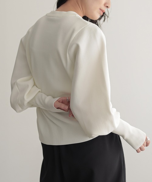 for/c ニット セーター 「新色追加」ロングリブボリューム袖