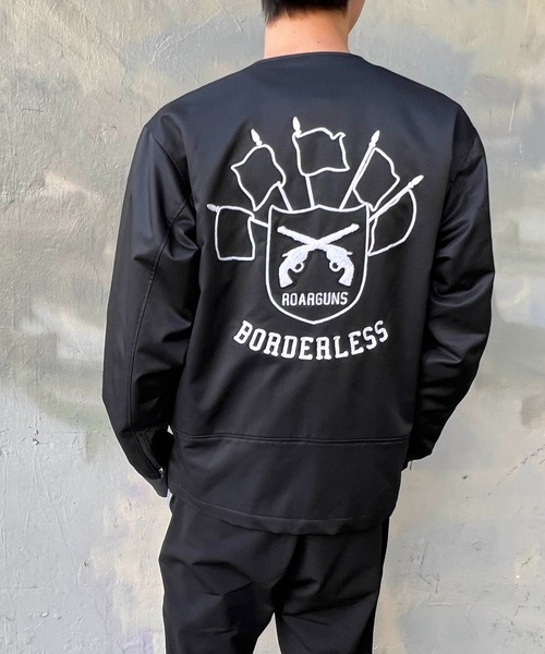 roar guns 革ジャン ライダース RY/L/TW BIKE B/EMB+P メンズ