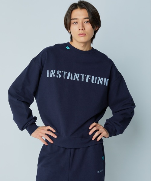 スウェット INSTANTFUNK/インスタントファンク Standard logo 